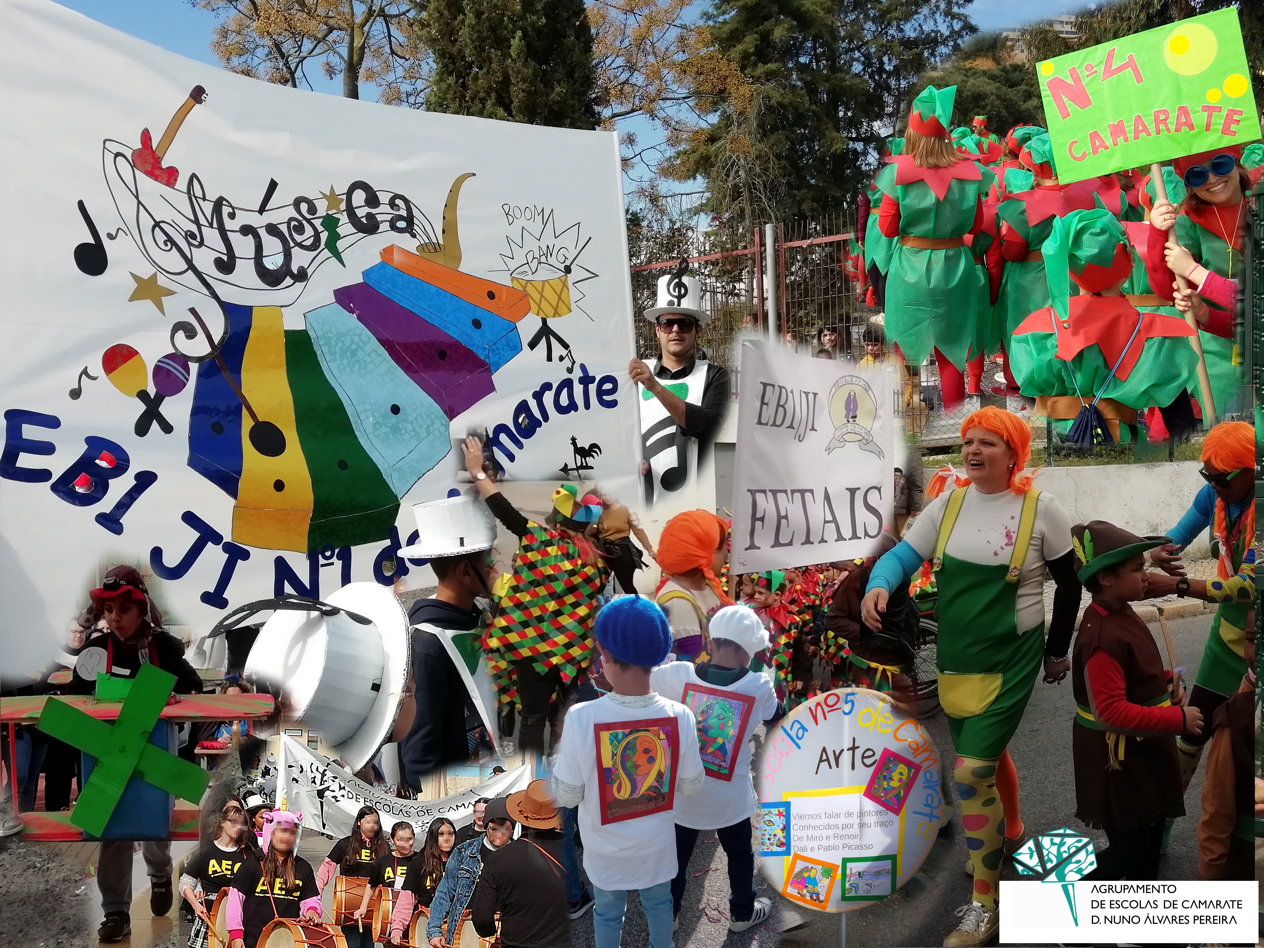 Carnaval nas escolas do Agrupamento